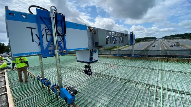 Hardware-as-a-service (HaaS) Advanced Construction Robotics rebar-tying robot