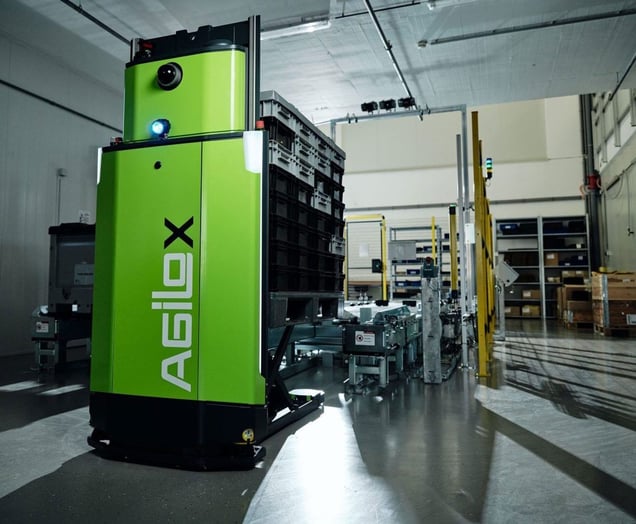 Hardware-as-a-service (HaaS) Agilox autonomous mobile robots (AMRs)