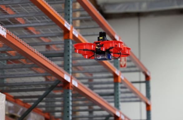 Hardware-as-a-service (HaaS) B Garage warehouse drone