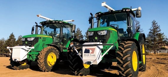 Hardware-as-a-service (HaaS) Bear Flag Robotics tractors