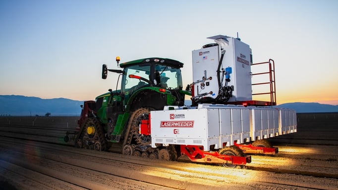 Hardware-as-a-service (HaaS) Carbon Robotics AI-powered tractor