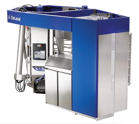 Hardware-as-a-service (HaaS) DeLaval automated milking equipment