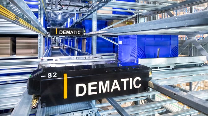 Hardware-as-a-service (HaaS) Dematic warehouse automation and orchestration