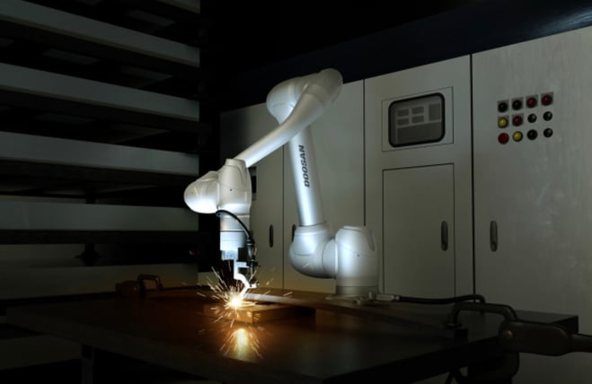 Hardware-as-a-service (HaaS) Doosan Robotics collaborative industrial and service robots (cobots)