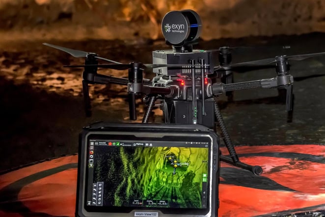 Hardware-as-a-service (HaaS) Exyn Technologies autonomous 3D mapping systems