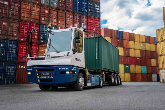 Hardware-as-a-service (HaaS) Fernride autonomous trucking systems