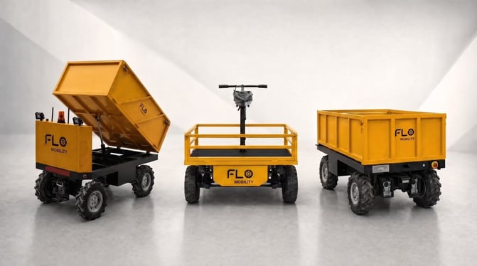 Hardware-as-a-service (HaaS) Flo Mobility construction robots