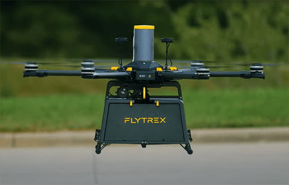 Hardware-as-a-service (HaaS) Flytrex delivery drone
