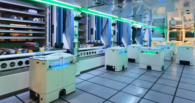 Hardware-as-a-service (HaaS) Fulfil grocery picking and packing robots