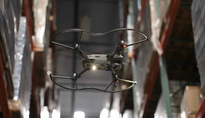 Hardware-as-a-service Gather AI inventory drone