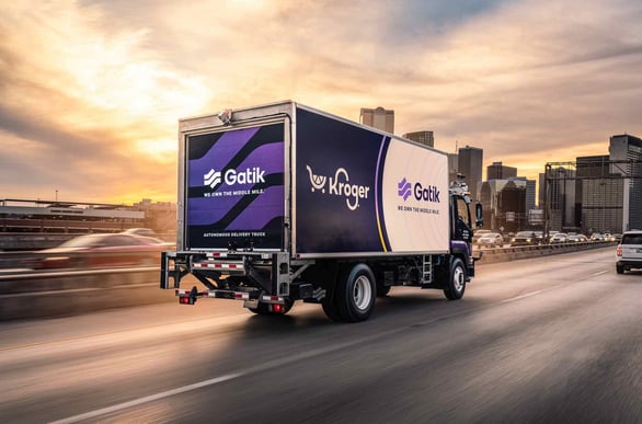 Hardware-as-a-service Gatik autonomous truck