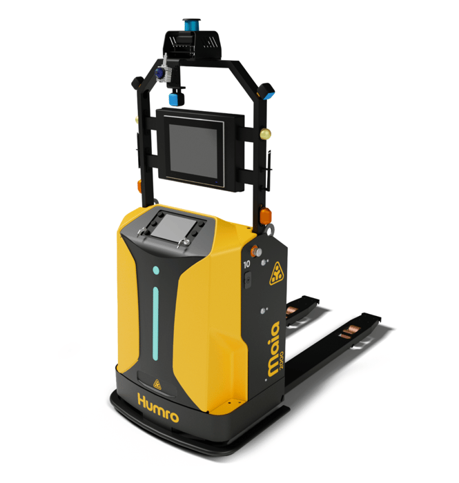 Hardware-as-a-service (HaaS) Humro autonomous warehouse and material‑handling robotics