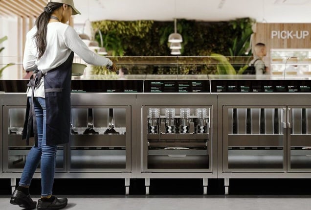 Hardware-as-a-service Hyphen kitchen robotics and automation