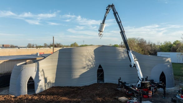 Hardware-as-a-service ICON robotics and AI for 3D printing of buildings