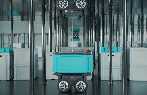 Hardware-as-a-service (HaaS) Instock ASRS