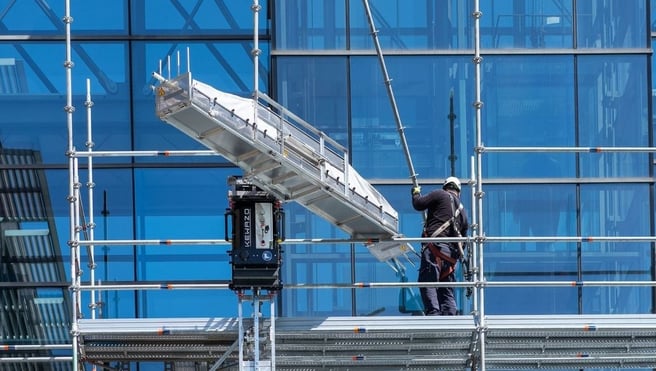 Hardware-as-a-service (HaaS) KEWAZO construction site robots