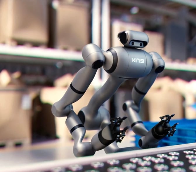 Hardware-as-a-service (HaaS) Kinisi humanoid robots