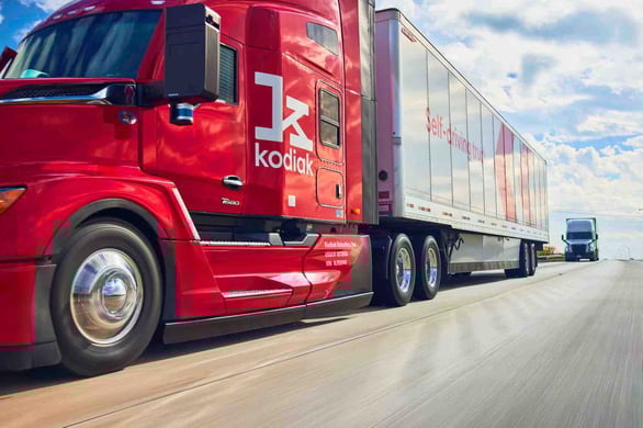 Hardfin hardware-as-a-service Kodiak autonomous trucks