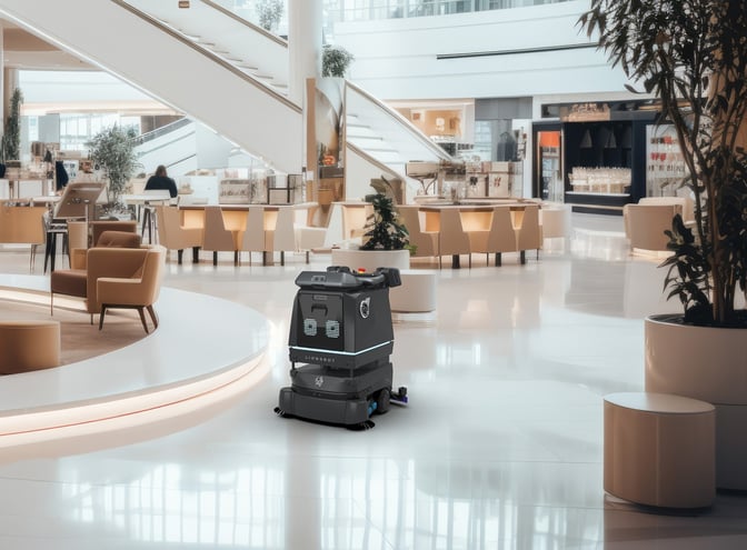 Hardware-as-a-service (HaaS) LionsBot autonomous cleaning robots