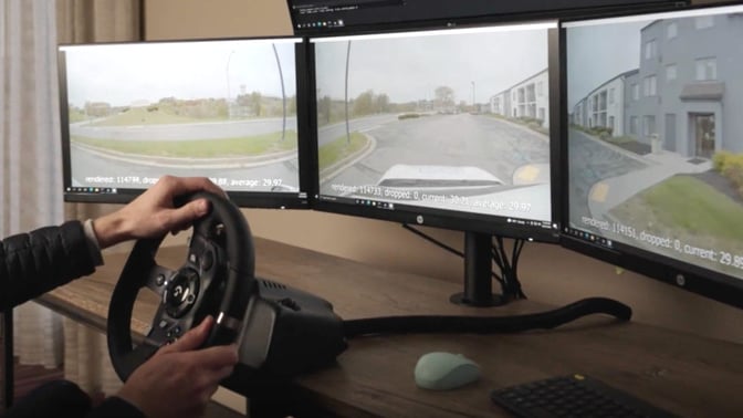 Hardware-as-a-service (HaaS) Mapless AI teleoperation hardware