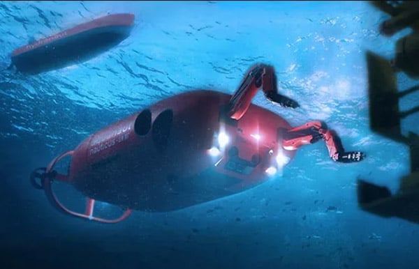 Hardfin hardware-as-a-service Nauticus Robotics ocean robot