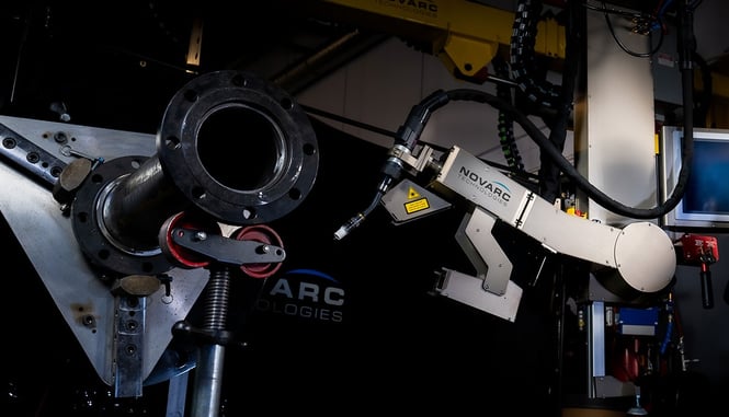 Hardware-as-a-service (HaaS) Novarc Technologies robotic pipe welding