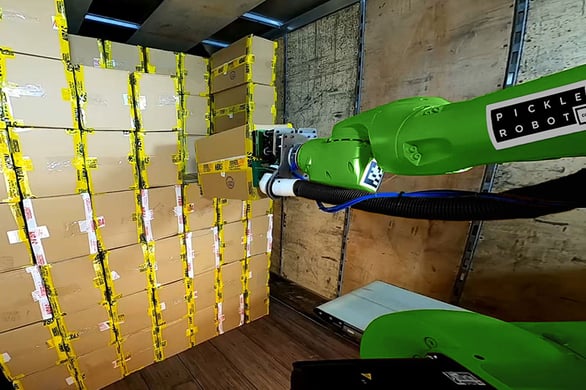 Hardware-as-a-service (HaaS) Pickle Robot for unloading