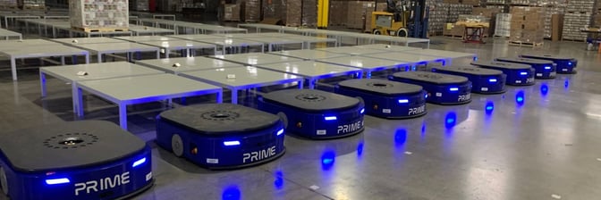 Hardware-as-a-service (HaaS) Prime Robotics autonomous mobile robots