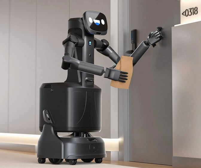 Hardware-as-a-service (HaaS) Pudu Robotics autonomous delivery