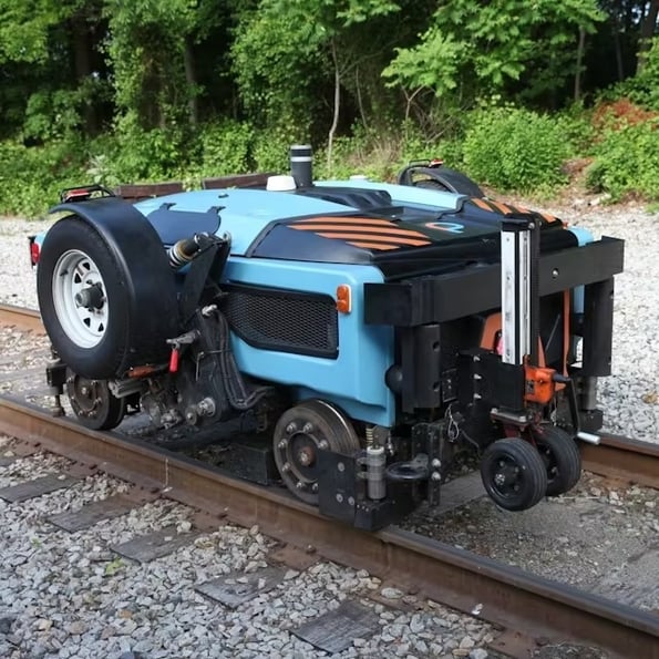 Hardware-as-a-service (HaaS) Railpod autonomous track inspection