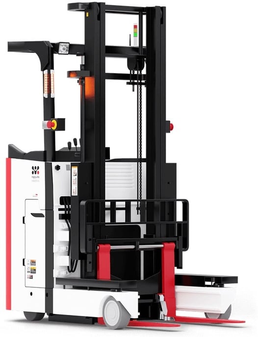 Hardware-as-a-service Rapyuta robotics forklift for warehouses