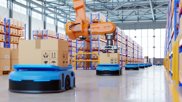 Hardware-as-a-service (HaaS) Renovotec autonomous mobile robots (AMRs)