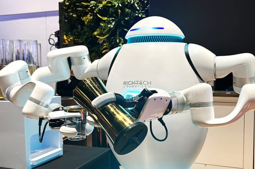Hardware-as-a-service Richtech Robotics service robots