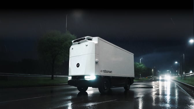Hardware-as-a-service (HaaS) Robomart self-driving "store on wheels"