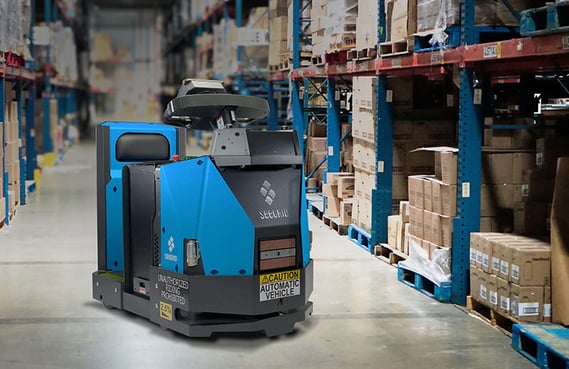 Hardware-as-a-service Seegrid autonomous mobile robot (AMR)