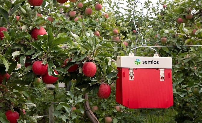 Hardware-as-a-service (HaaS) Semios in-orchard sensor network