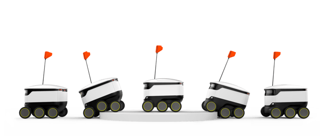 Hardware-as-a-service Starship Technologies delivery robots