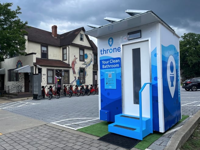 Hardware-as-a-service (HaaS) Throne Labs sensor-enabled public restrooms