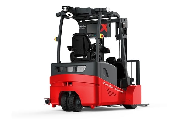 Hardware-as-a-service (HaaS) VisionNav Robotics autonomous mobile robots for warehouses