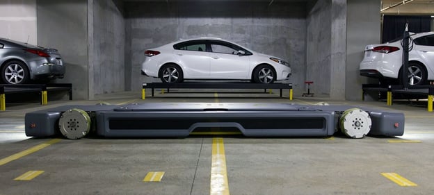 Hardware-as-a-service (HaaS) Volley Automation robotic parking systems