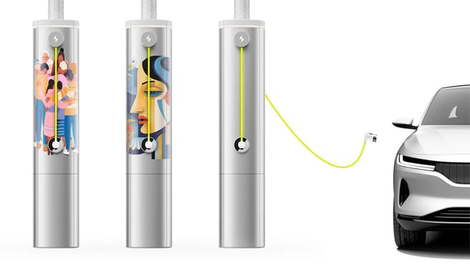 Hardware-as-a-service Voltpost charging infrastructure platform