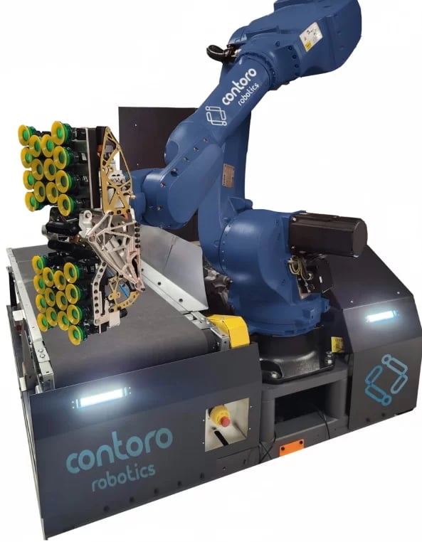 Hardware-as-a-service (HaaS) Contoro Robotics autonomous trailer &amp; container unloading