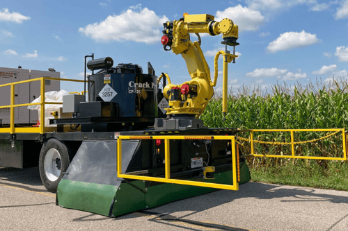 Robotic Maintenance Vehicle (RMV) Crack Sealer