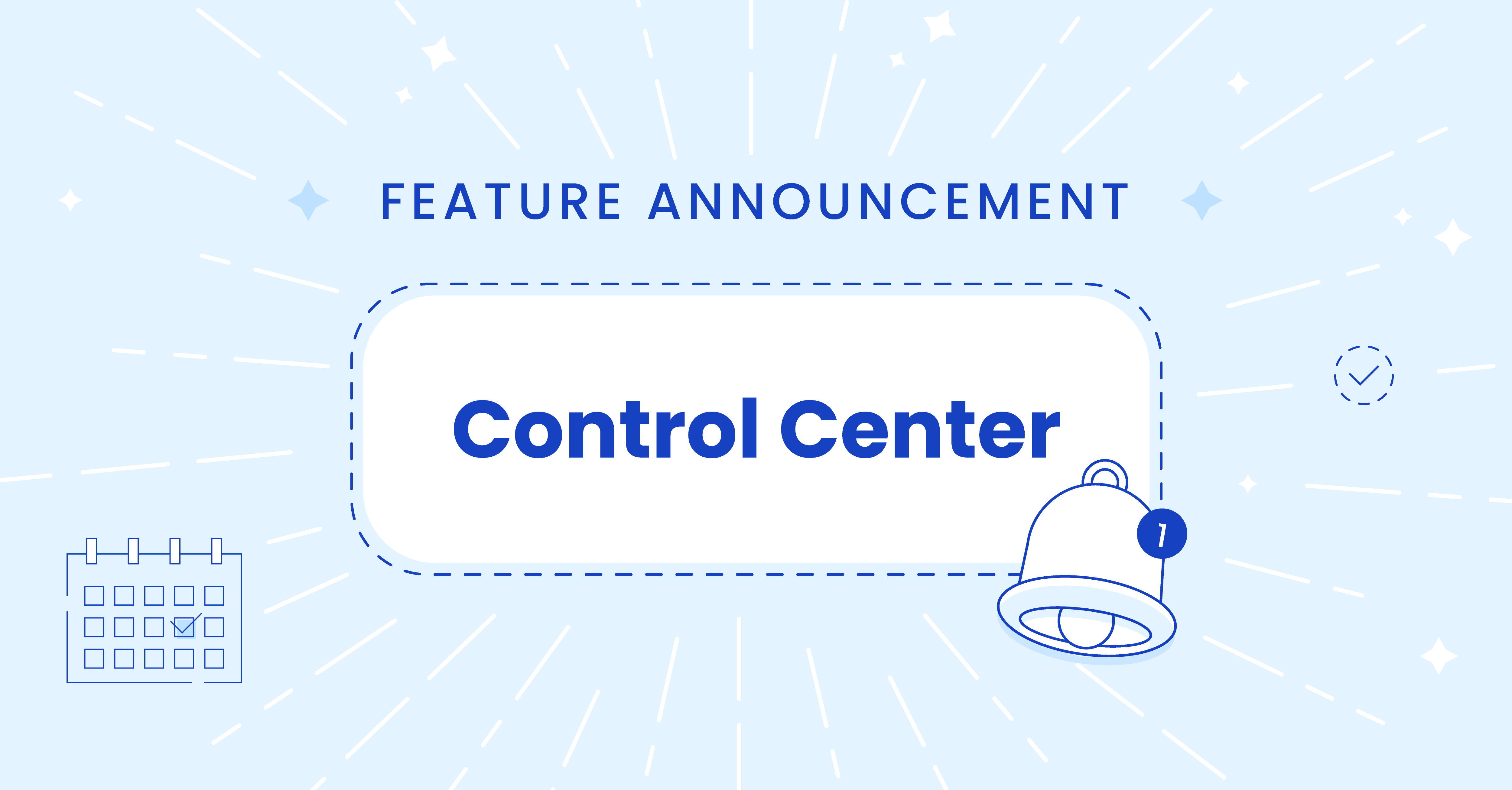 Hardfin product announcement for Control Center